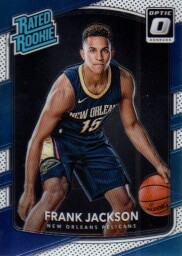 2017-18 Panini Donruss Optic Rated Rookie #170 Frank Jackson - Pelicans